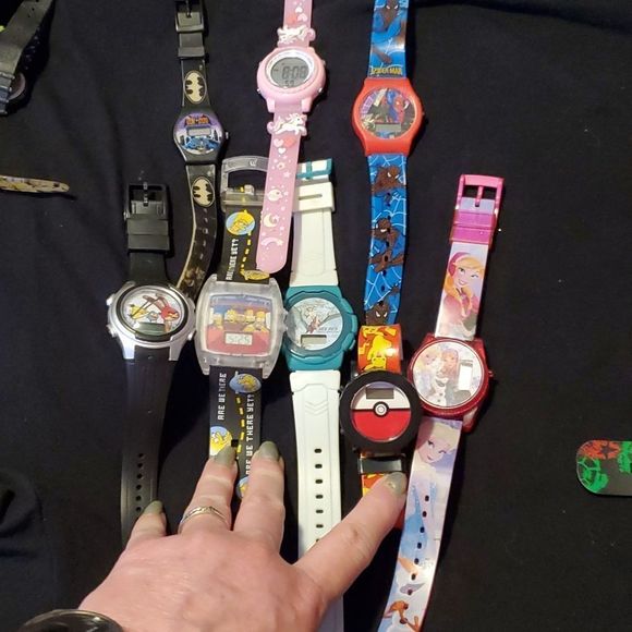26‎ Different Kids Children's Character Watches Huge Lot Wristwatches NO OFFERS - Picture 3 of 5